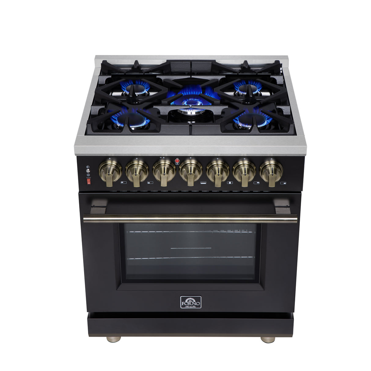 Dual-Fuel_FFSGS6125-30BLK_Cooktop-Front_2025-07-24