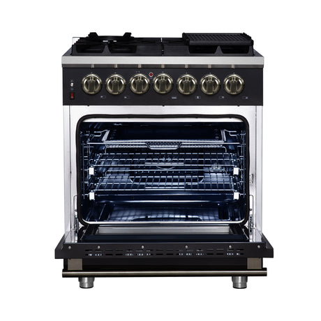 Dual-Fuel_FFSGS6125-30BLK_Front-Opened_2025-07-24