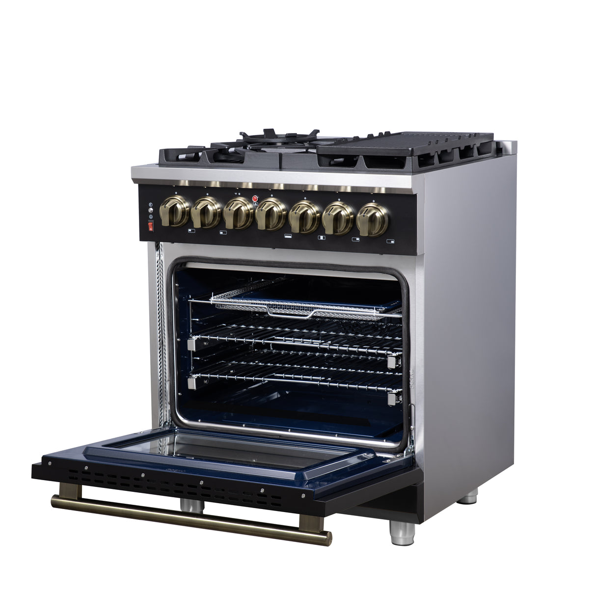 Dual-Fuel_FFSGS6125-30BLK_Right-Angle-Opened_2025-07-24