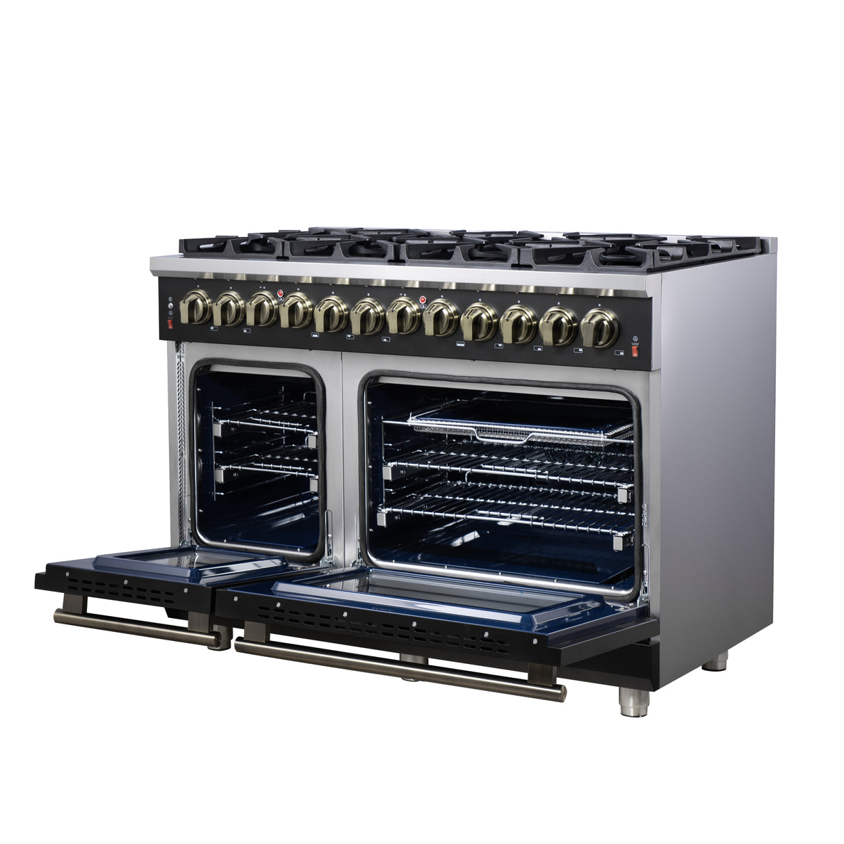 Dual-Fuel_FFSGS6125-48BLK_Right-Angle-Opened_2025-07-24