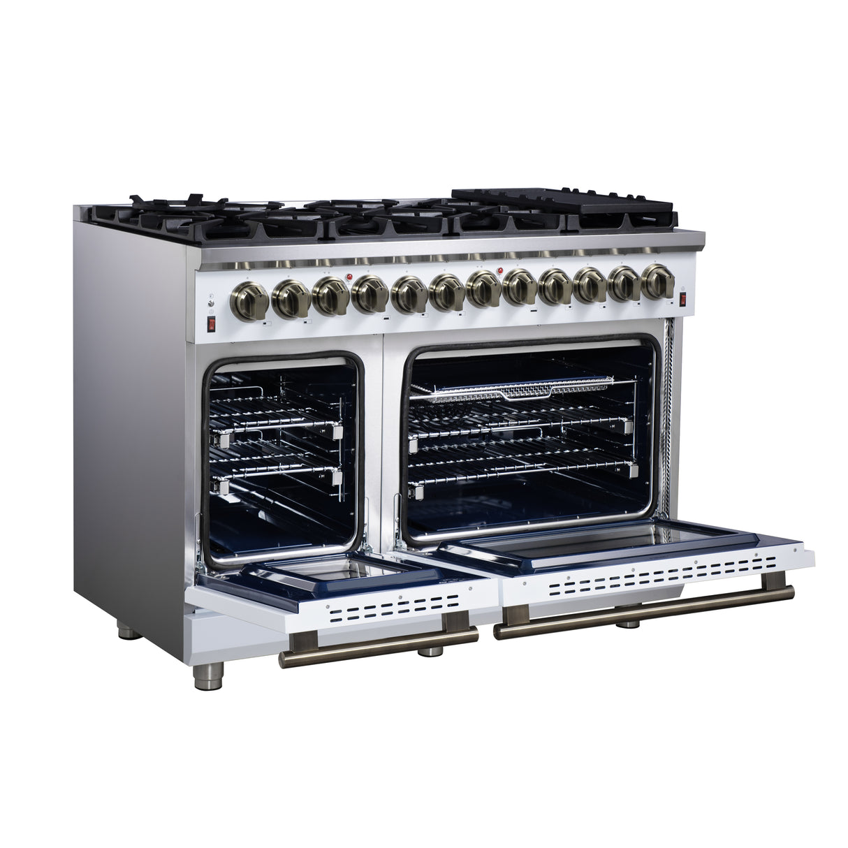 Dual-Fuel_FFSGS6125-48WHT_Left-Angle-Opened_2025-07-24