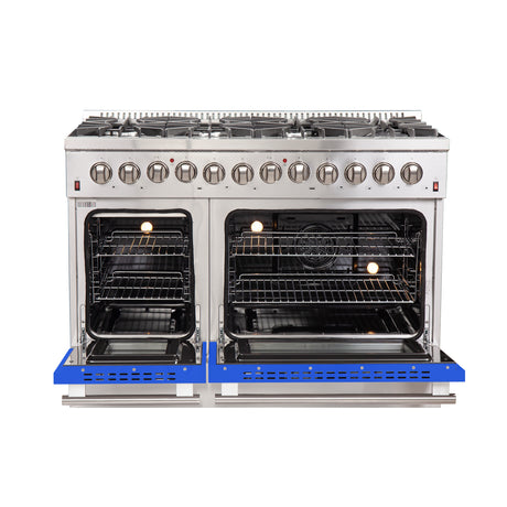 Dual-Fuel_FFSGS6156-48BLU_front-open-blue-door_2025-10-16