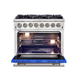 Dual-Fuel_FFSGS6187-36BLU_front-open-blue-door