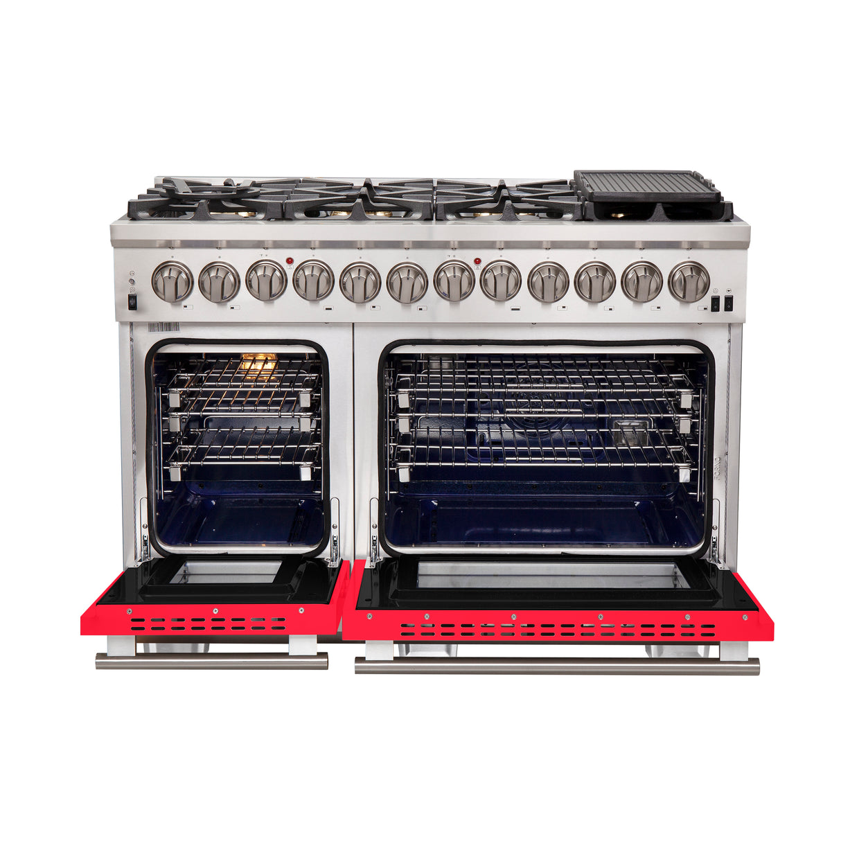 Dual-Fuel_FFSGS6187-48RED_front-open-red-door