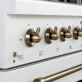 Dual_Fuel_FFSGS6113-36WHT_V1_Knobs_Close_Up_2024-11-26