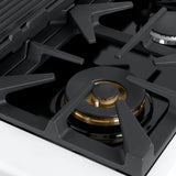 Dual_Fuel_FFSGS6113-48WHT_V1_Burner_Close_Up_2024-11-26