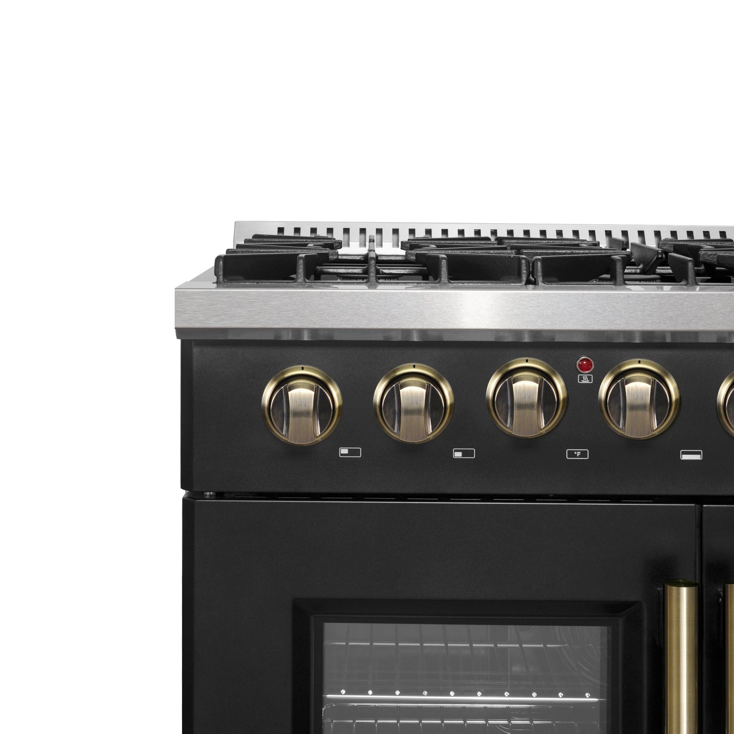 Dual_Fuel_FFSGS6356-36BLK_V1_Close_Up_Knobs_2024-02-03