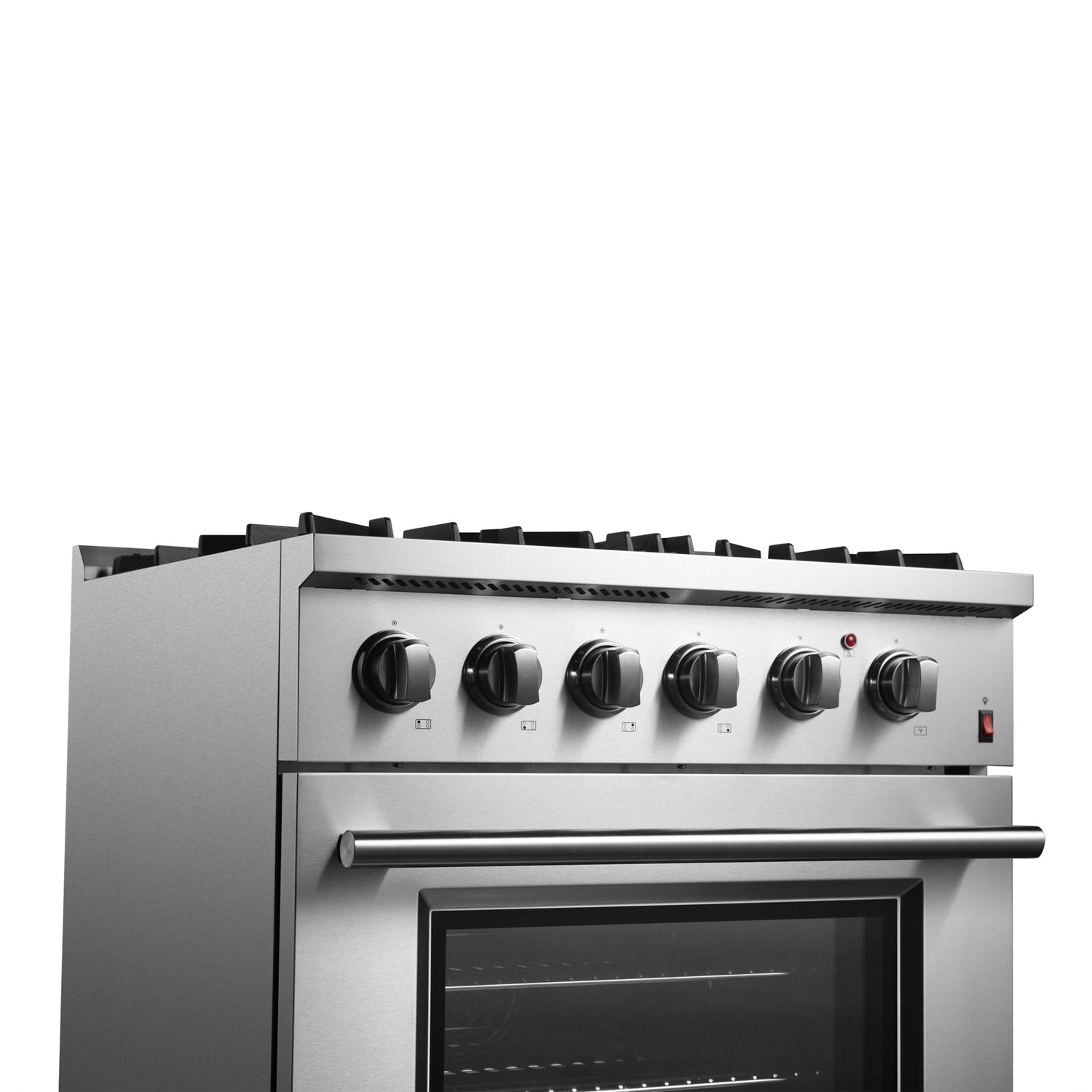 Dual_Fuel_Range_FFSGS6197-30_V1_Angle_Left_Front_Closeup_2024-09-23