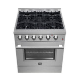 Dual_Fuel_Range_FFSGS6197-30_V1_Front_Top_Overview_2024-09-23