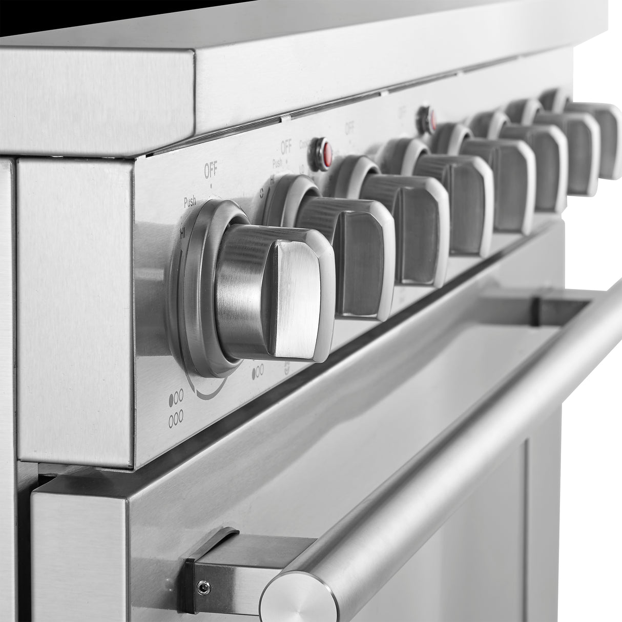 Electric-Range_FFSEL6011-36_V1_5_Controls-Close-Up_04-03-2025