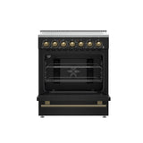 Electric Range_FFSEL6011-30BLK_2024_11_Front_Open