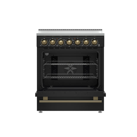 Electric Range_FFSEL6011-30BLK_2024_11_Front_Open