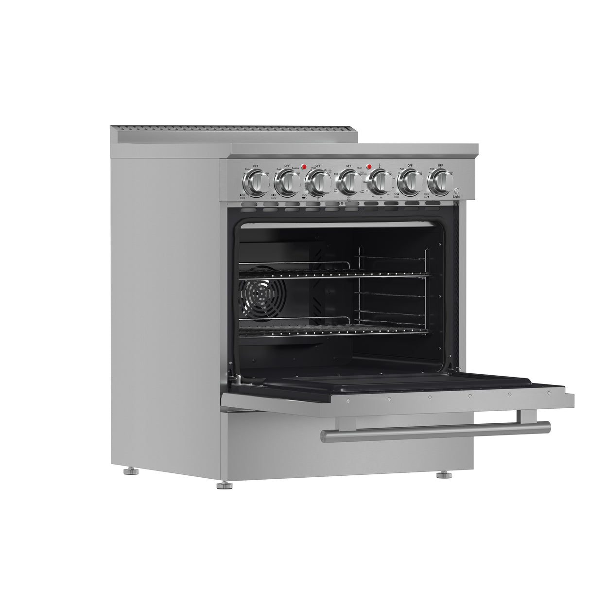 Electric Range_FFSEL6011-30_2024_11_Angle_Open