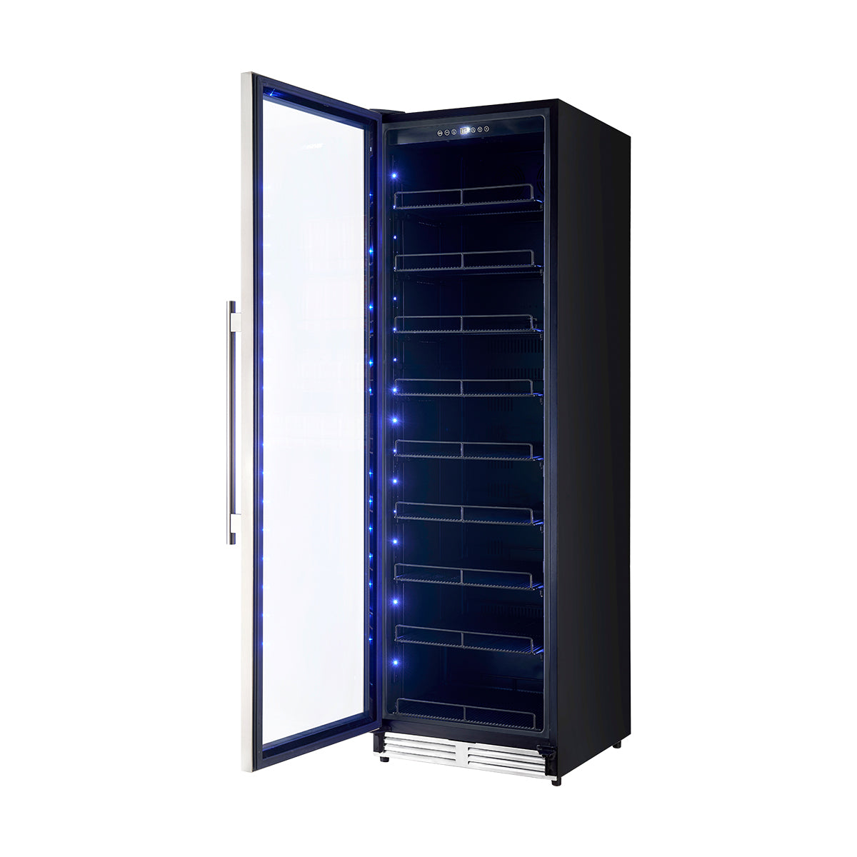FBCBI6703-24S-Beverage Cooler-Angle-Door Open