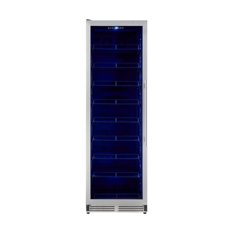 FBCBI6703-24S-Beverage Cooler-Font-Close Door