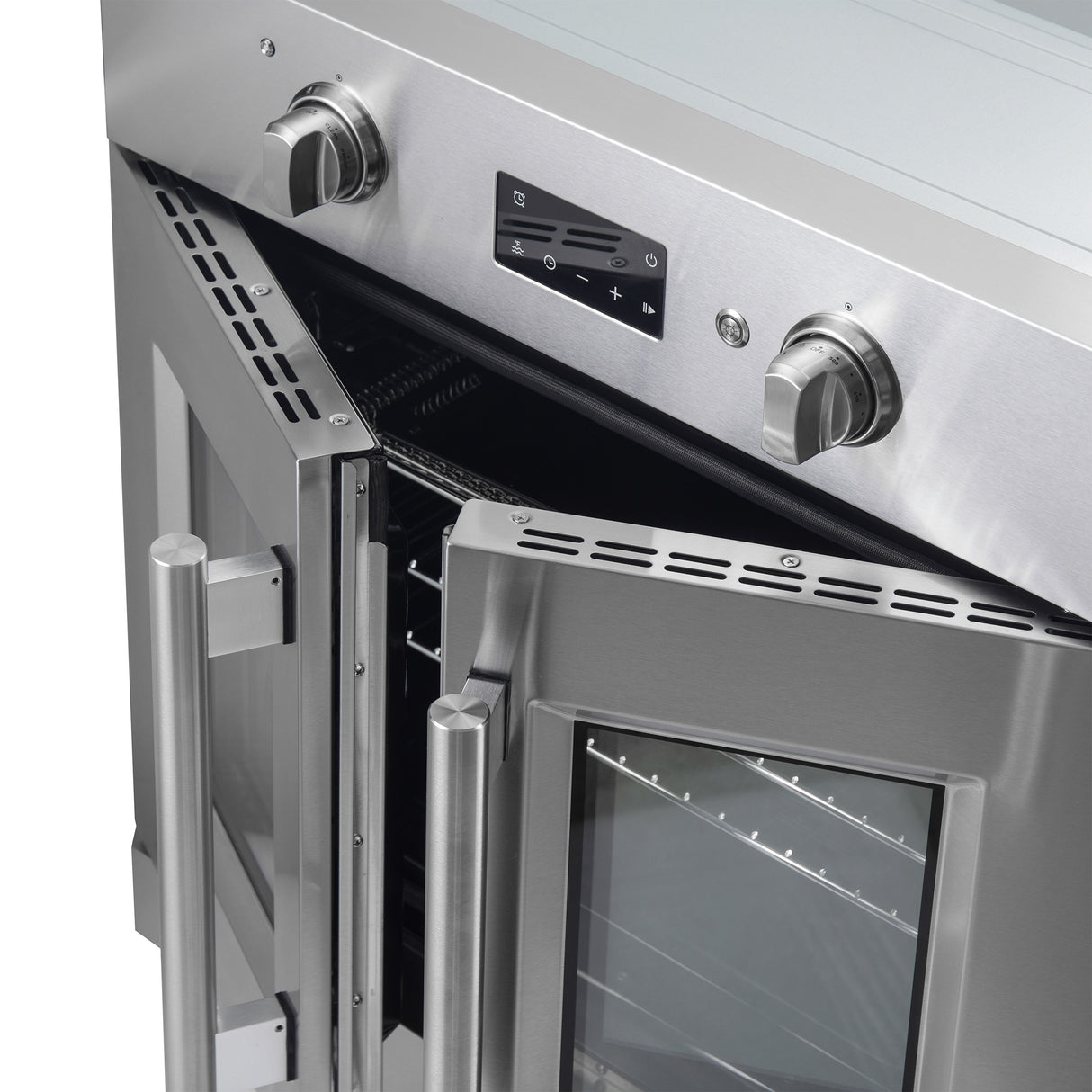 FBOEL1333-30-forno-asti-electric-wall-oven-door-ajar