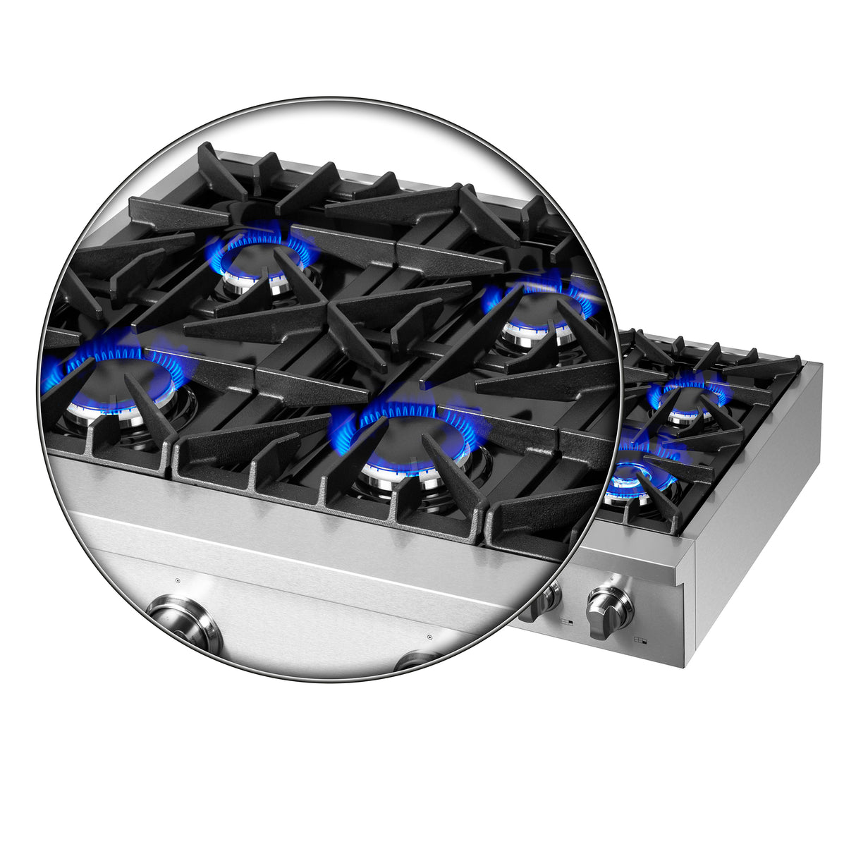 FCTGS5737-36 Forno Gas Rangetop Sealed Burners