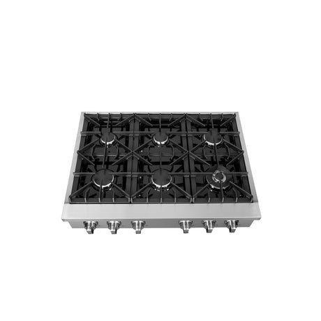 FCTGS5737-36 Forno Stainless Steel Gas Rangeto