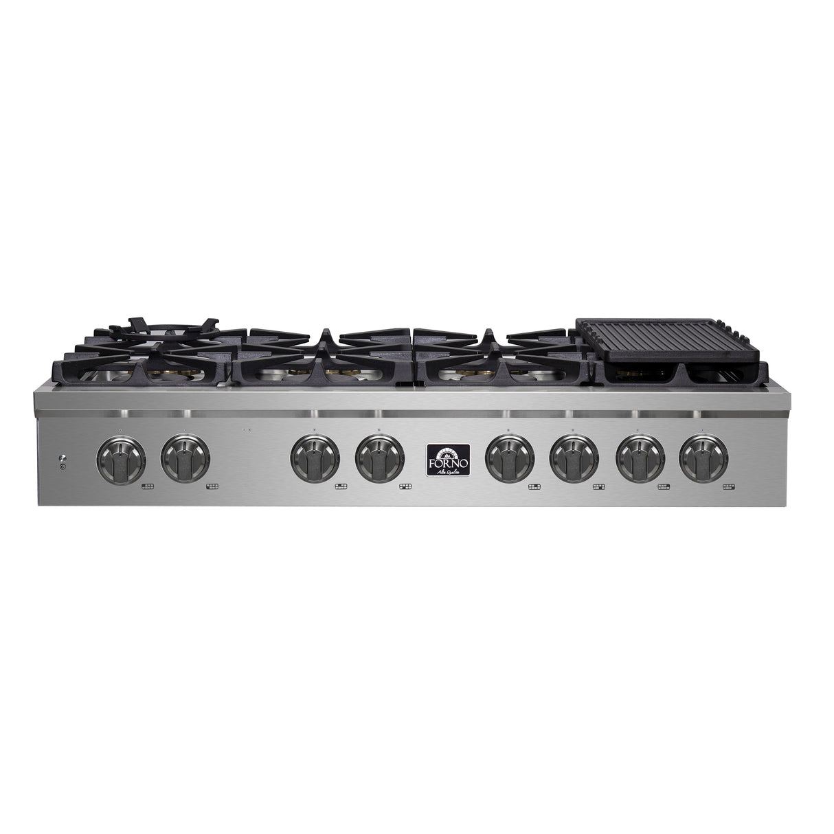 FCTGS5751-48 Forno Spezia Stainless Steel Gas Rangeto
