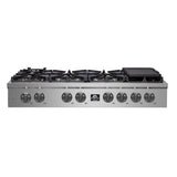 FCTGS5751-48 Forno Spezia Stainless Steel Gas Rangeto