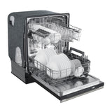 FDWBI8067-24BLK-pozzo-dishwasher-side-open