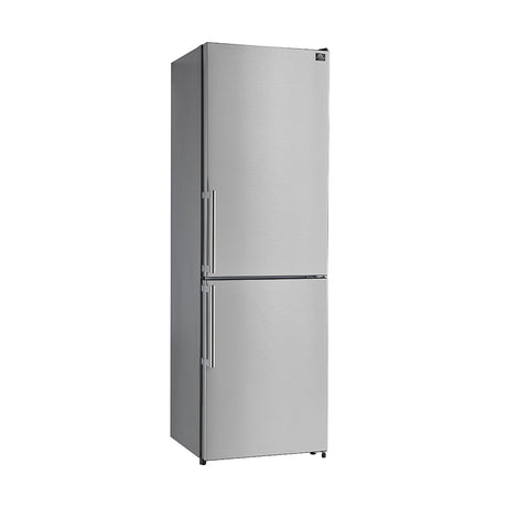 FFFFD1778-24RS-Guardia-Bottom Freezer Refrigerator Right Swing-Angle-Close