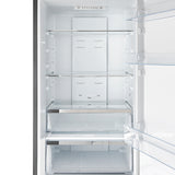 FFFFD1778-48-Guardia-Bottom-Freezer-Refrigerator-Right-Swing-front-Open-Close-up-on-shelf