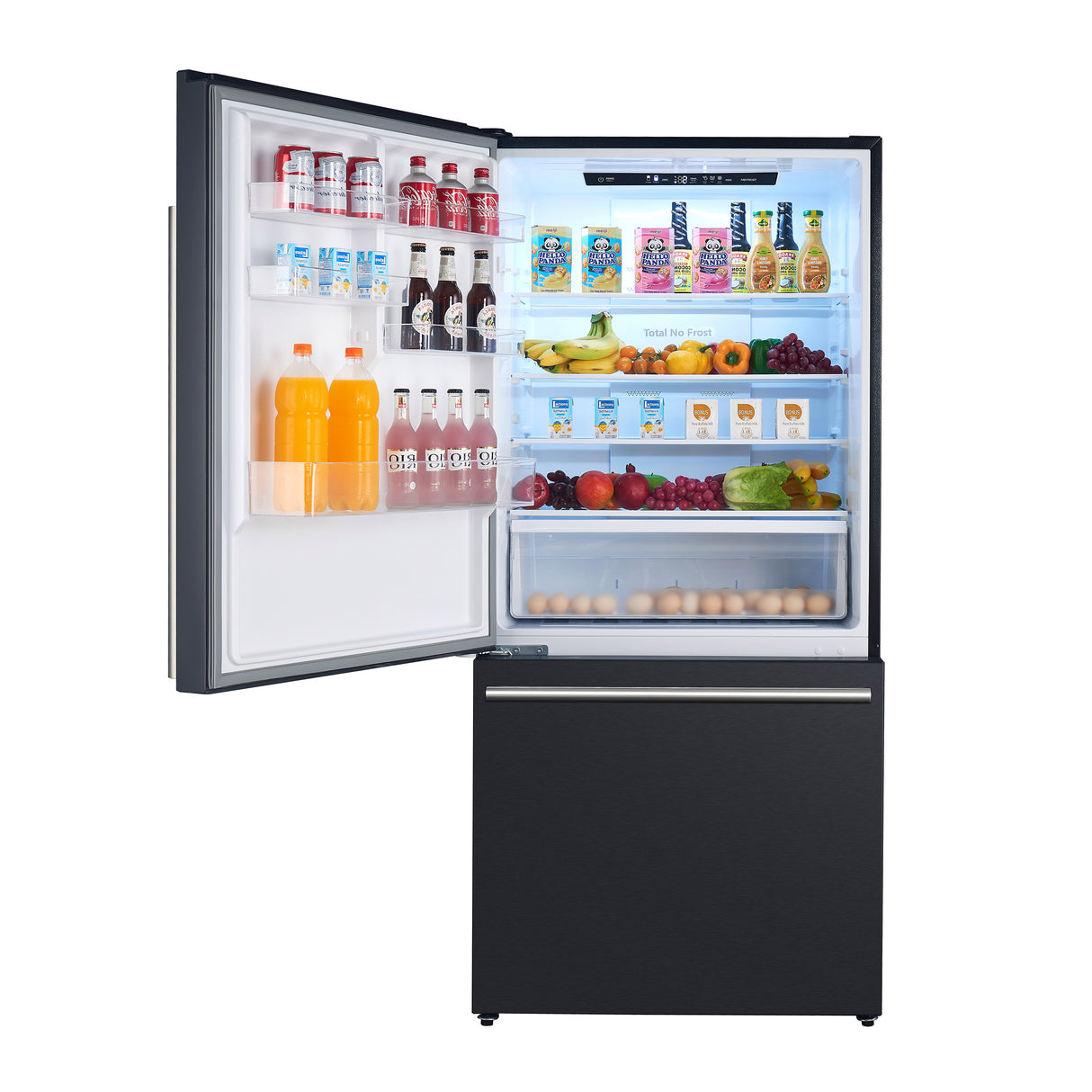FFFFD1785-31BLK-forno-milano-black-fridge-front-open_08m5le