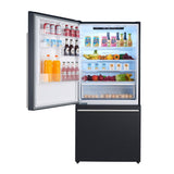 FFFFD1785-31BLK-forno-milano-black-fridge-front-open_08m5le