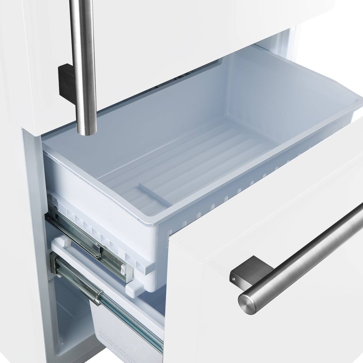 FFFFD1785-31WHT-forno-milano-white-fridge-freezer-drawer