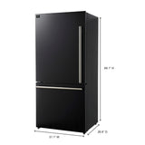 FFFFD1786-31BLK_FFFFD1787-60BLK-forno-milano-black-fridge-dimensions_1