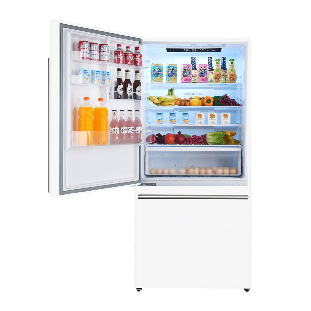 FFFFD1786-31WHT_FFFFD1787-60WHT_-forno-milano-white-fridge-front-open