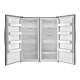FFFFD1933-60S-Forno-Rizzuto-Built-In-Side-by-Side-Refrigerator-Freezer-front-open