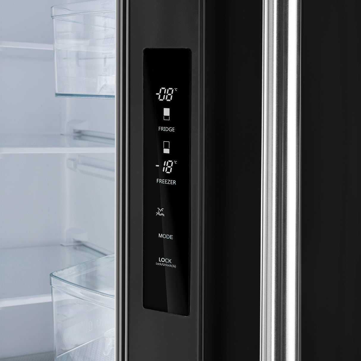 FFFFD1974-31BLK-French-Doors-Refrigerator-Control-Panel