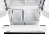 FFFFD1974-31WHT-French-Doors-Refrigerator-Front-Bottom-Freezer-Open
