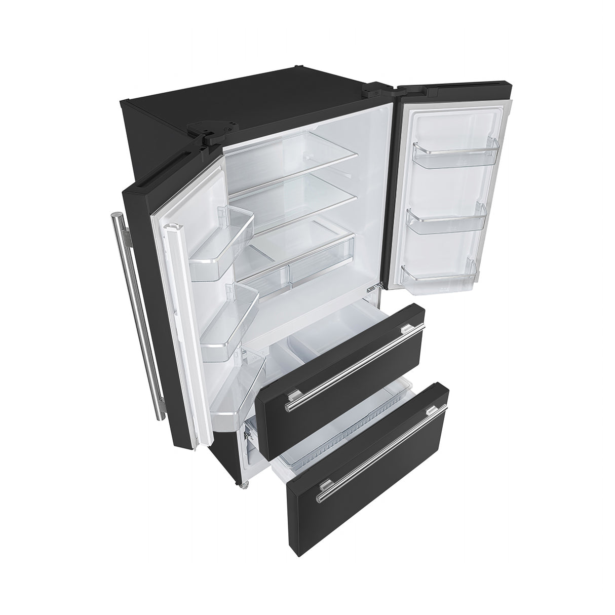 FFRBI1820-36BLK-moena-french-door-refrigerator-side-open