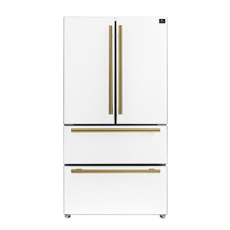 FFRBI1820-36WHT-moena-french-door-refrigerator-front-antique-brass