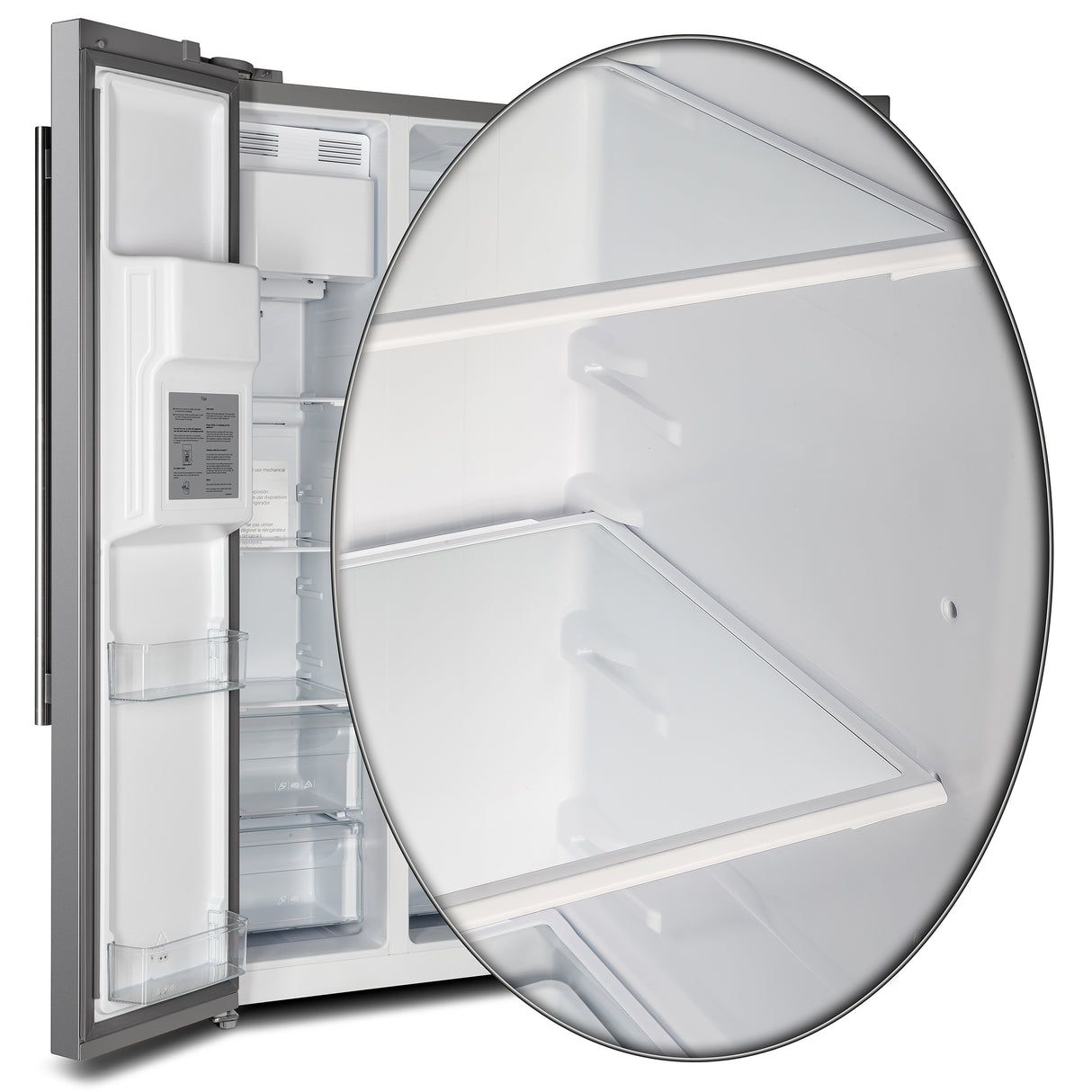 FFRBI1844-36SB Glass Shelf Feature