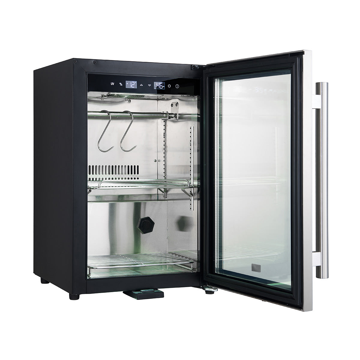 FFSDA6864-17-Asciutto-17-Dry-Aging-Cabinet-Angle Open_0xce6b