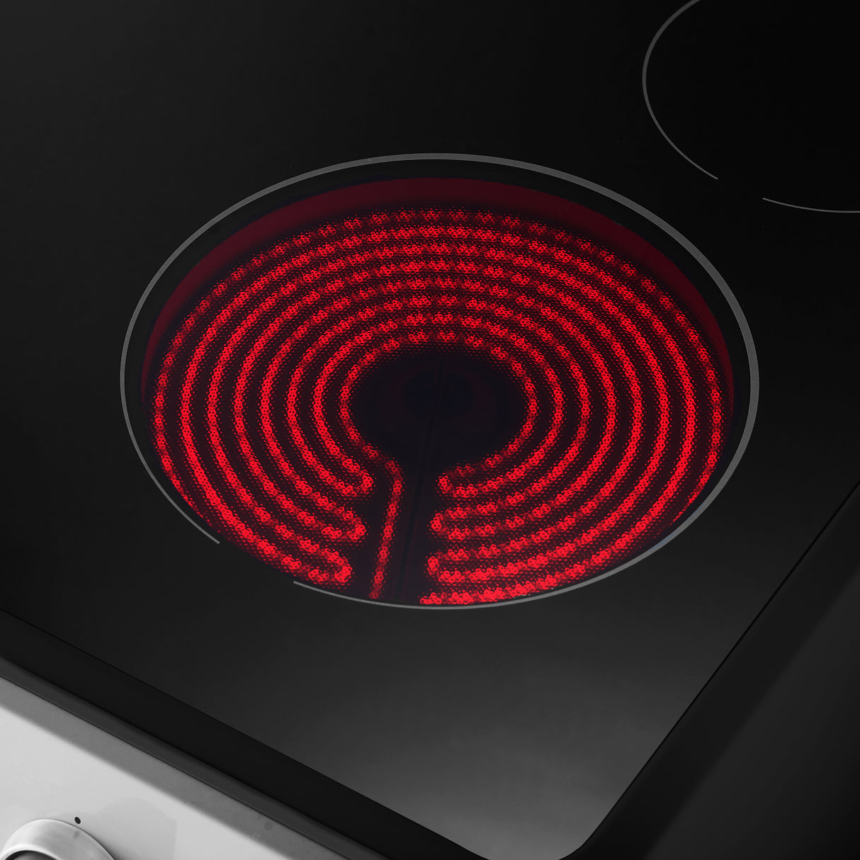 FFSEL6022-30-leonardo-espresso-electric-range-burner-on