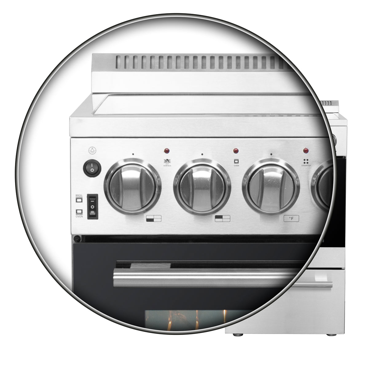 FFSEL6051-20 Knobs Features