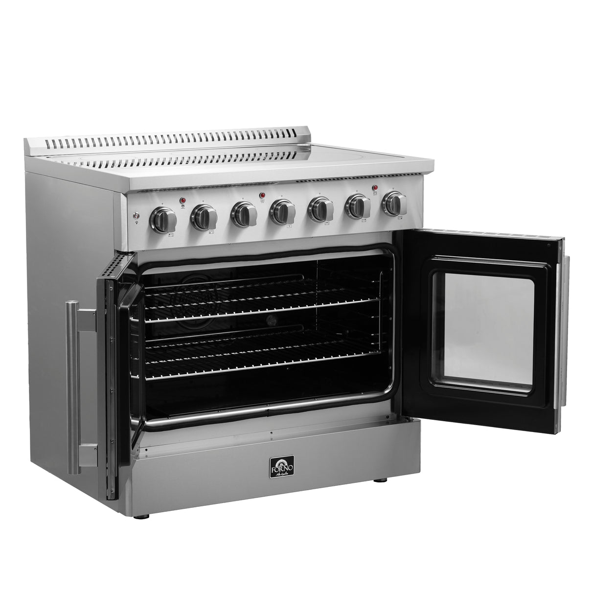 FFSEL6917-36 Left Angle Open Oven Doors