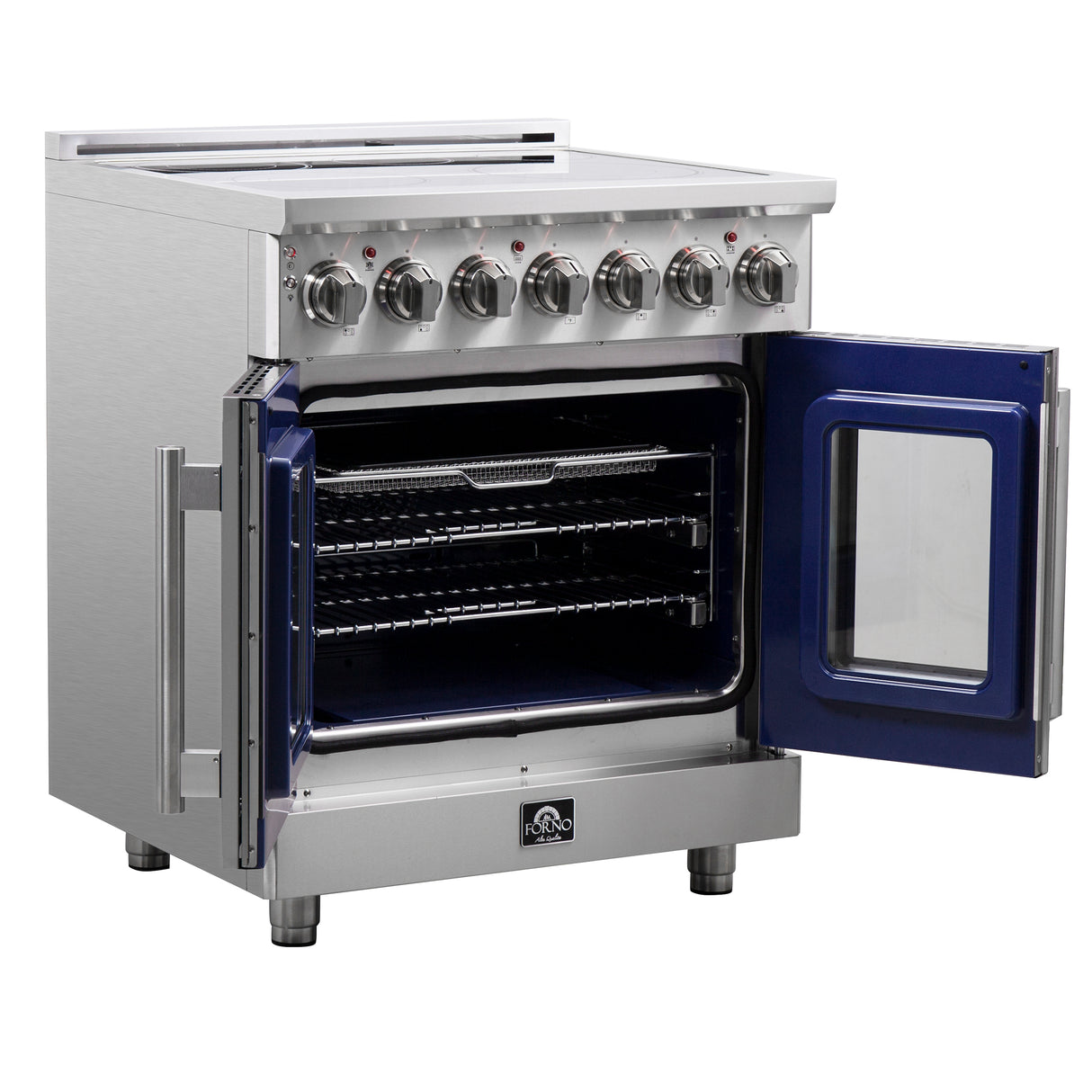FFSEL6955-30 Massimo French Door Electric Range Left Side Oven Interior