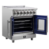 FFSEL6955-30 Massimo French Door Electric Range Left Side Oven Interior