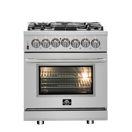 FFSG6125-30 Forno Massimo Stainless Steel Dual Fuel Range