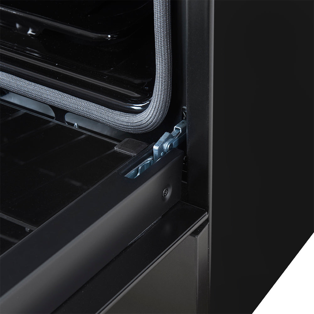 FFSGS1116-30BLK-30inch-Slide-in-Gas-Range-Close-Up-On-Hinge