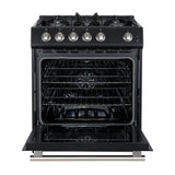 FFSGS1116-30BLK-30inch-Slide-in-Gas-Range-Front-Open-Door-ss