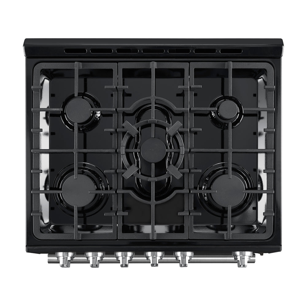 FFSGS1116-30BLK-30inch-Slide-in-Gas-Range-Top-SS