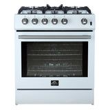 FFSGS1116-30WHT-30inch-Slide-in-Gas-Range-Front-Close-Door-SS