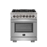 FFSGS6187-30 Forno Capriasca Stainless Steel Dual Fuel Range